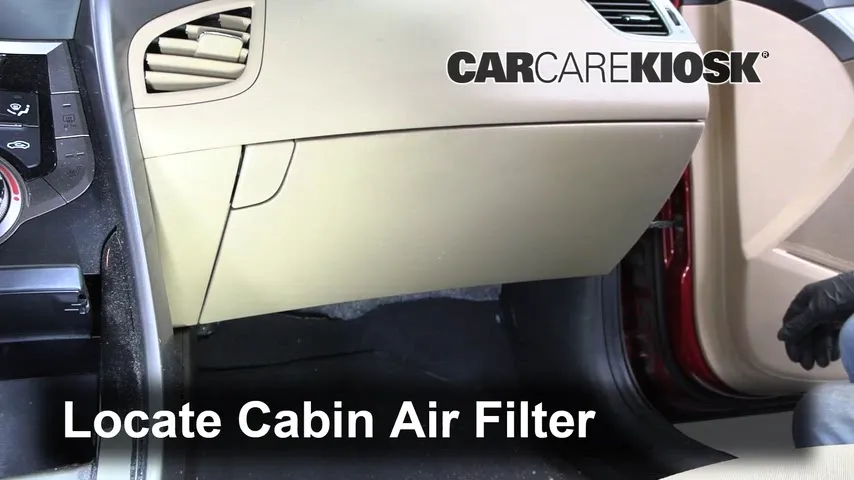 2013 Hyundai Elantra GLS 1.8L 4 Cyl. Sedan (4 Door) Filtro de aire (interior)